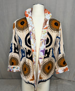 Load image into Gallery viewer, Suzani Jacket - Hand Embroidered with natural dyed yarns
