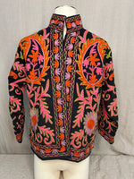 Load image into Gallery viewer, Suzani Jacket - Hand Embroidered with natural dyed yarns
