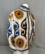 Load image into Gallery viewer, Suzani Jacket - Hand Embroidered with natural dyed yarns
