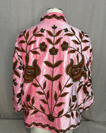 Load image into Gallery viewer, Suzani Jacket - Hand Embroidered with natural dyed yarns
