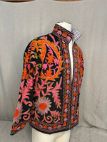 Load image into Gallery viewer, Suzani Jacket - Hand Embroidered with natural dyed yarns
